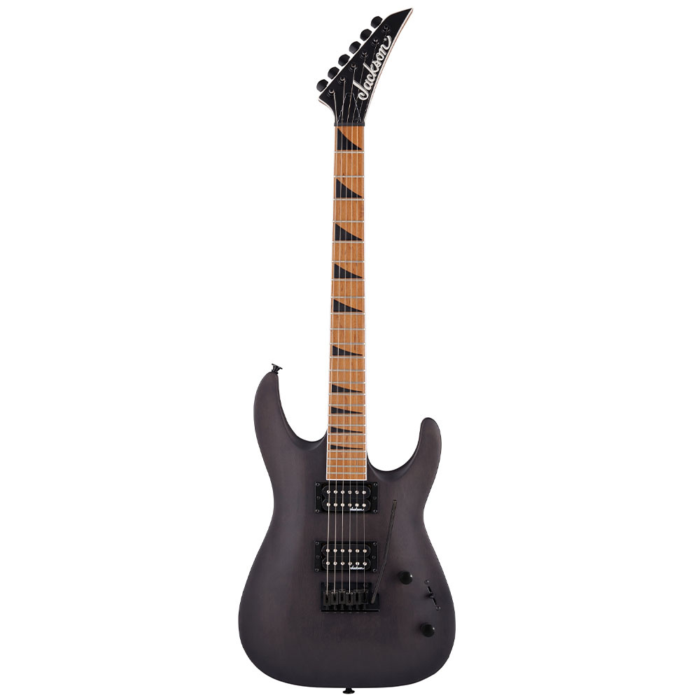 Jackson JS Serisi Dinky Arch Top JS24 DKAM Karamelize Akçaağaç Klavye Black Stain Elektro Gitar
