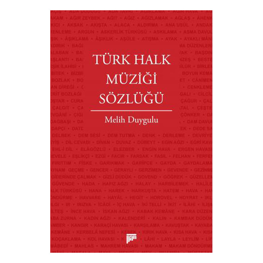 Türk Halk Müziği Sözlüğü