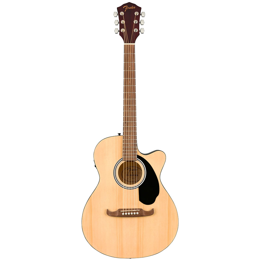 Fender FA-135CE Concert Ceviz Klavye Natural Elektro Akustik Gitar