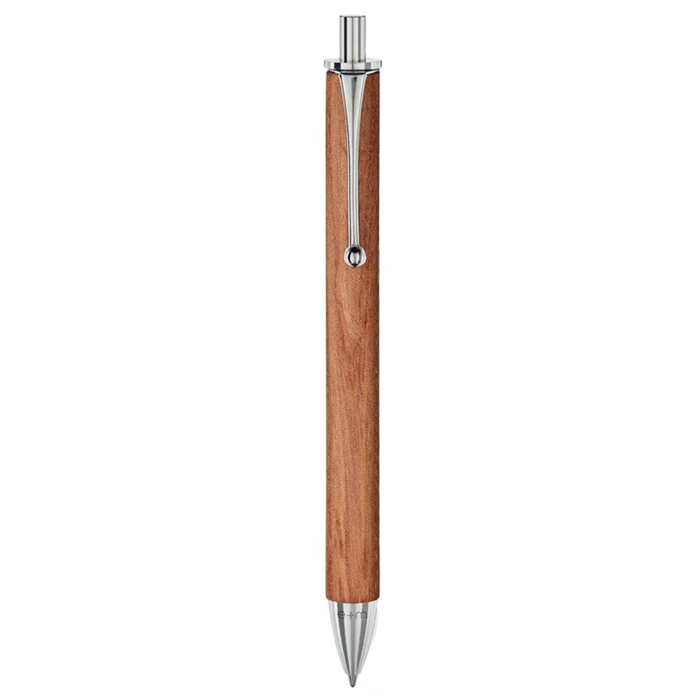 E + M Allwood Tükenmez Kalem Ahşap Karaağaç