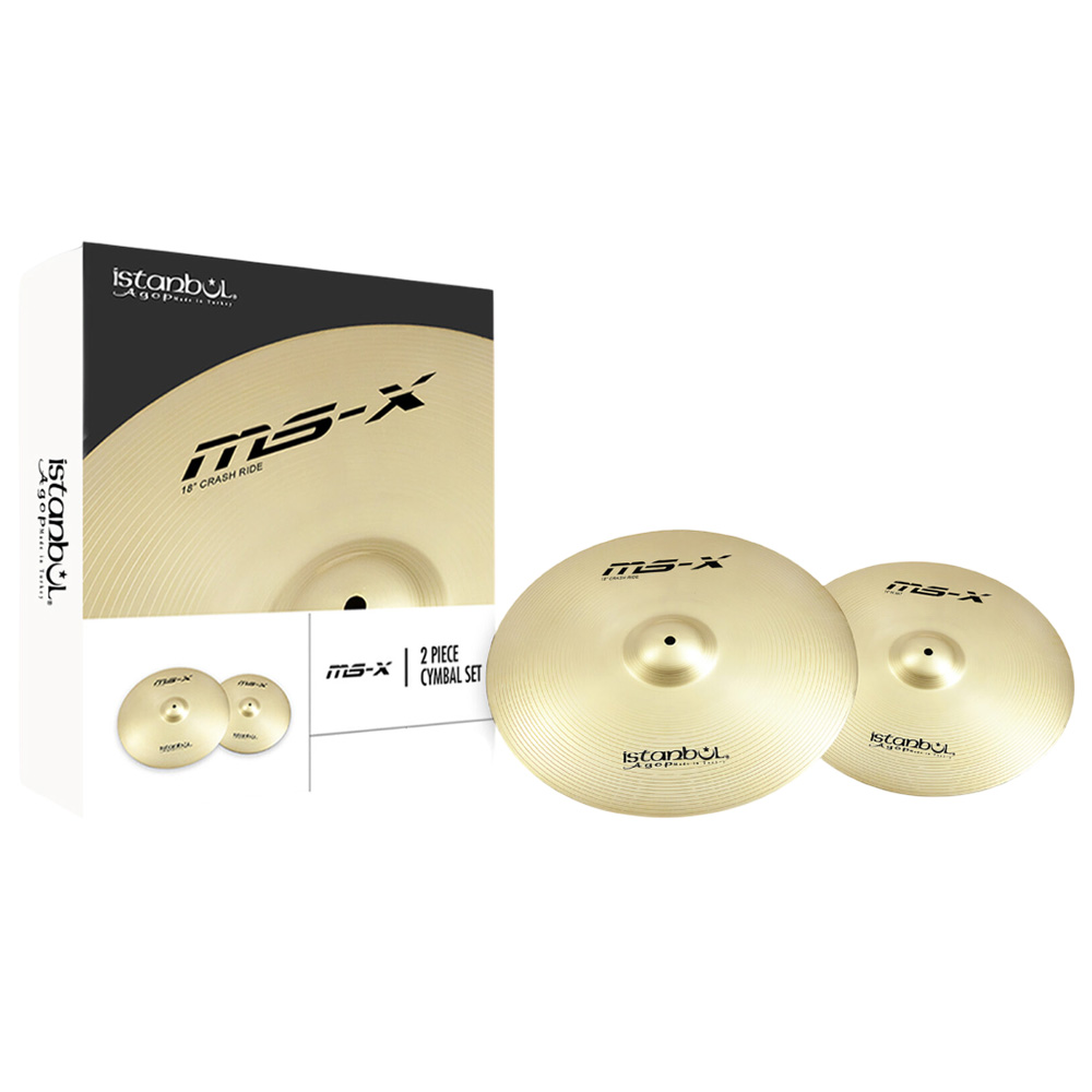 İSTANBUL AGOP IMSXMS MS-X 2'li Zil Seti (14HH/16CR)
