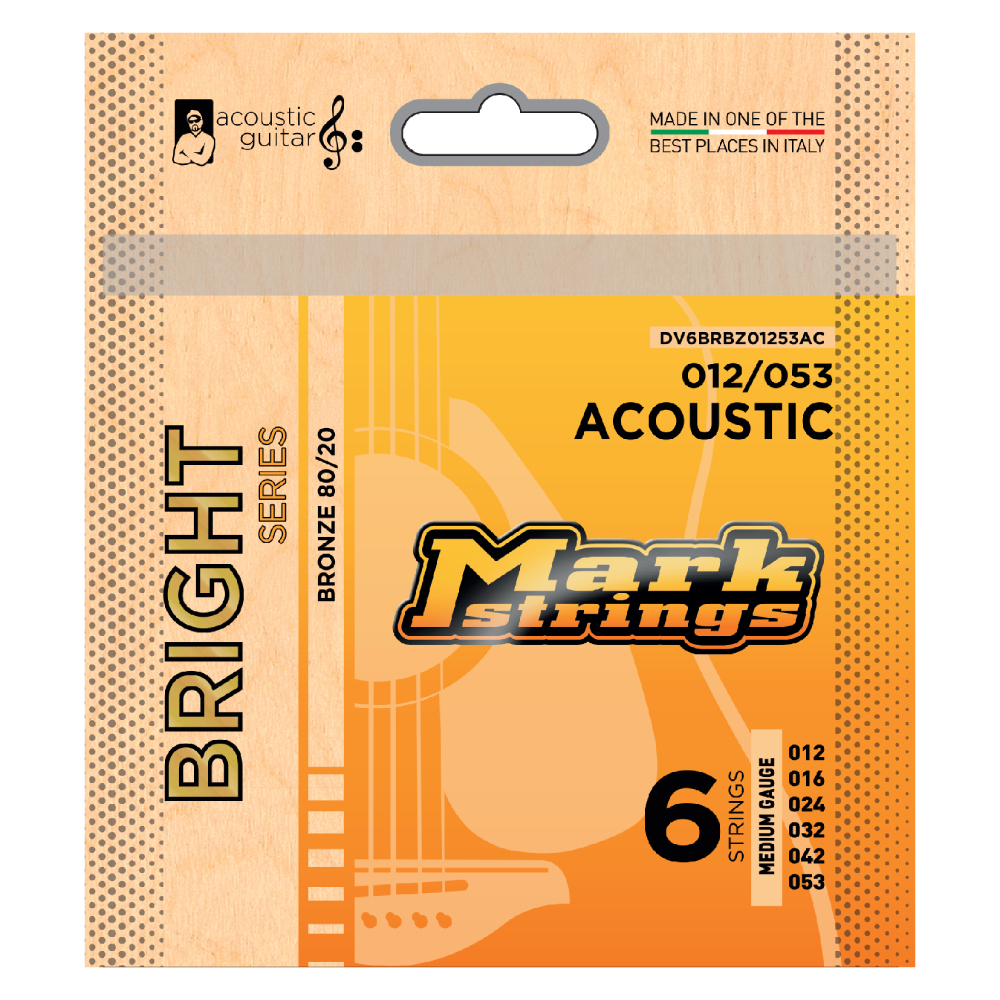 Mark String Bright 012-053 Akustik Gitar Teli