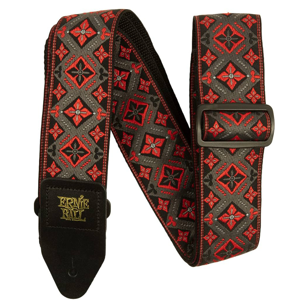 ERNIE BALL Red King Jacquard Gitar Askısı