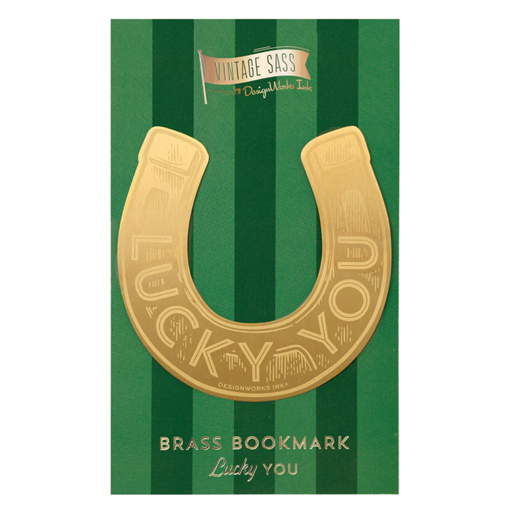 DESIGNWORKS INK Metal Kitap Ayracı 14 cm -  Lucky You