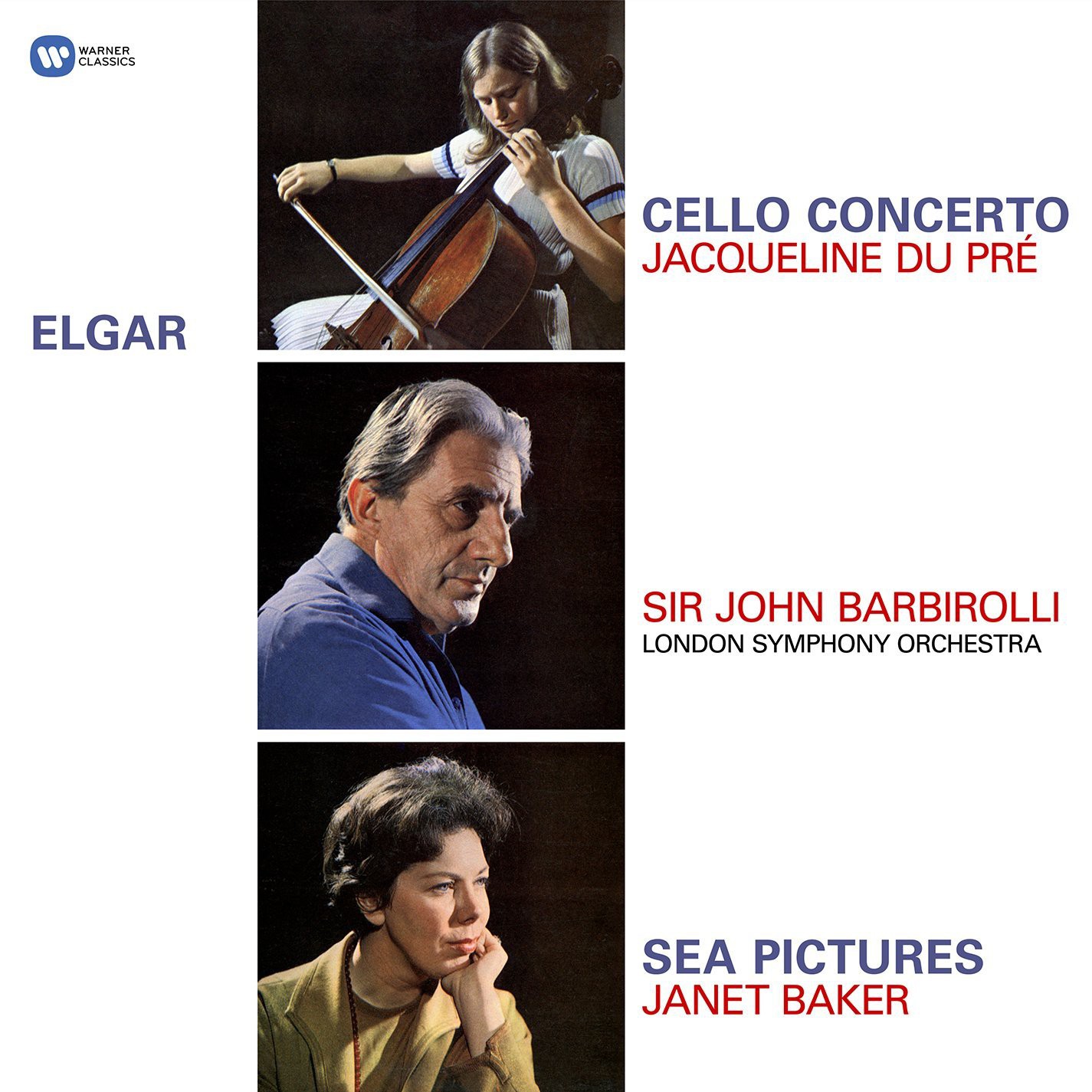 Elgar: Cello Concerto, Sea Pictures – J. du Pré, J. Baker, J. Barbirolli