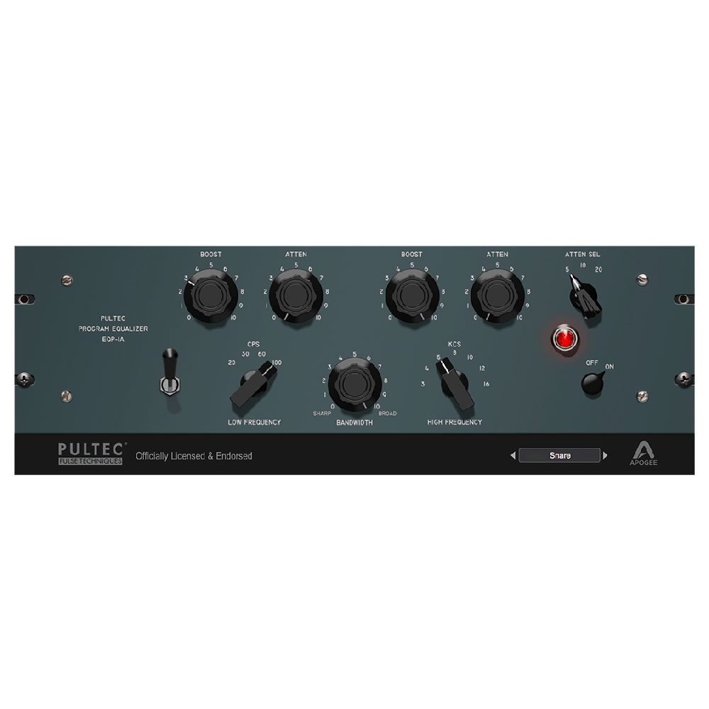 APOGEE Pultec EQP-1A Analog EQ Plugin