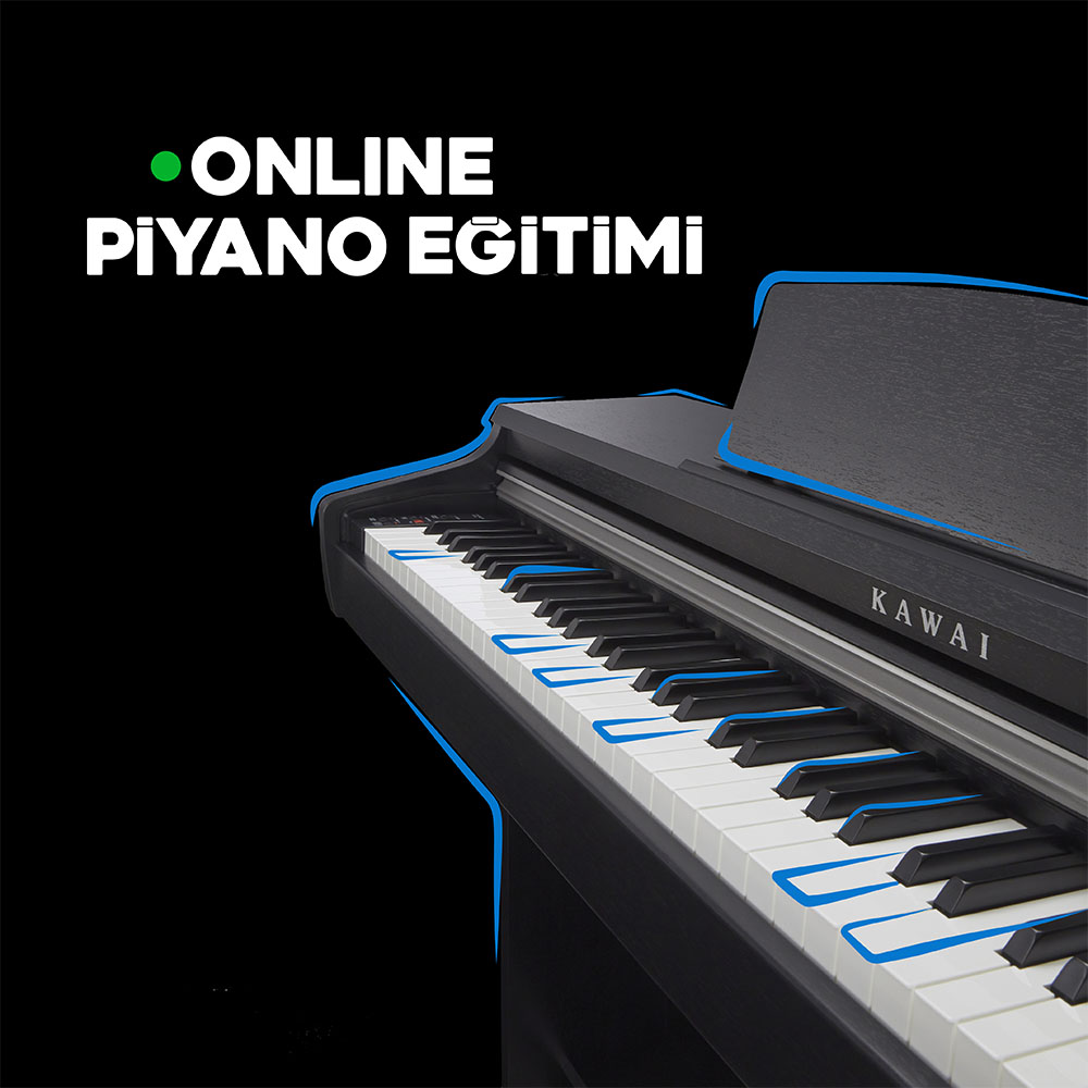 Uzaktan Birebir Online Piyano Eğitimi (1 Aylık 4 Ders Eğitim Paketi)