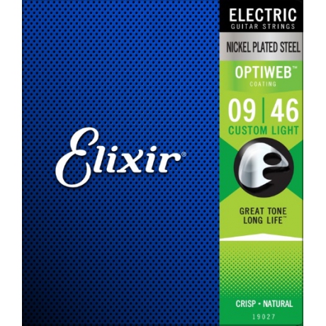 Elixir 19027 Optiweb .009-.046 Elektro Gitar Teli