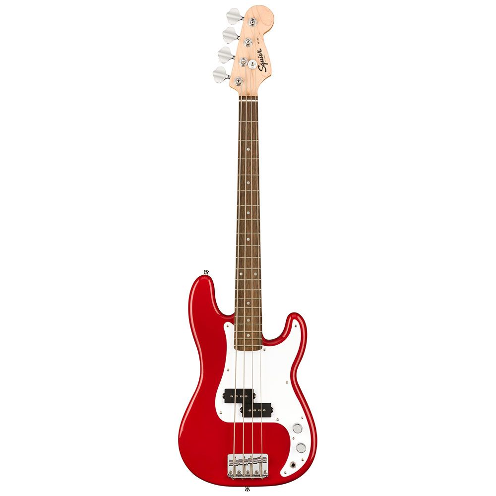Squier Mini Precision Bass Laurel Klavye Dakota Red Bas Gitar