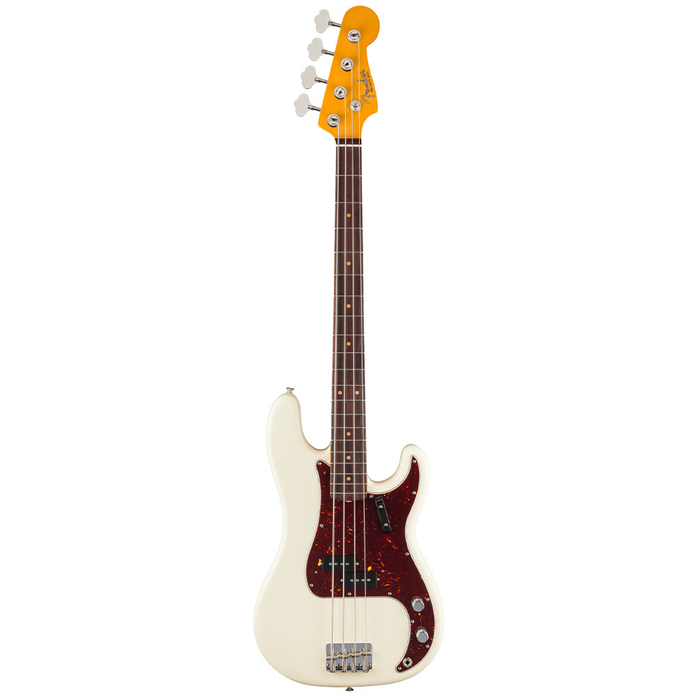 Fender American Vintage II 1960 Precision Bass Olympic White Bas Gitar