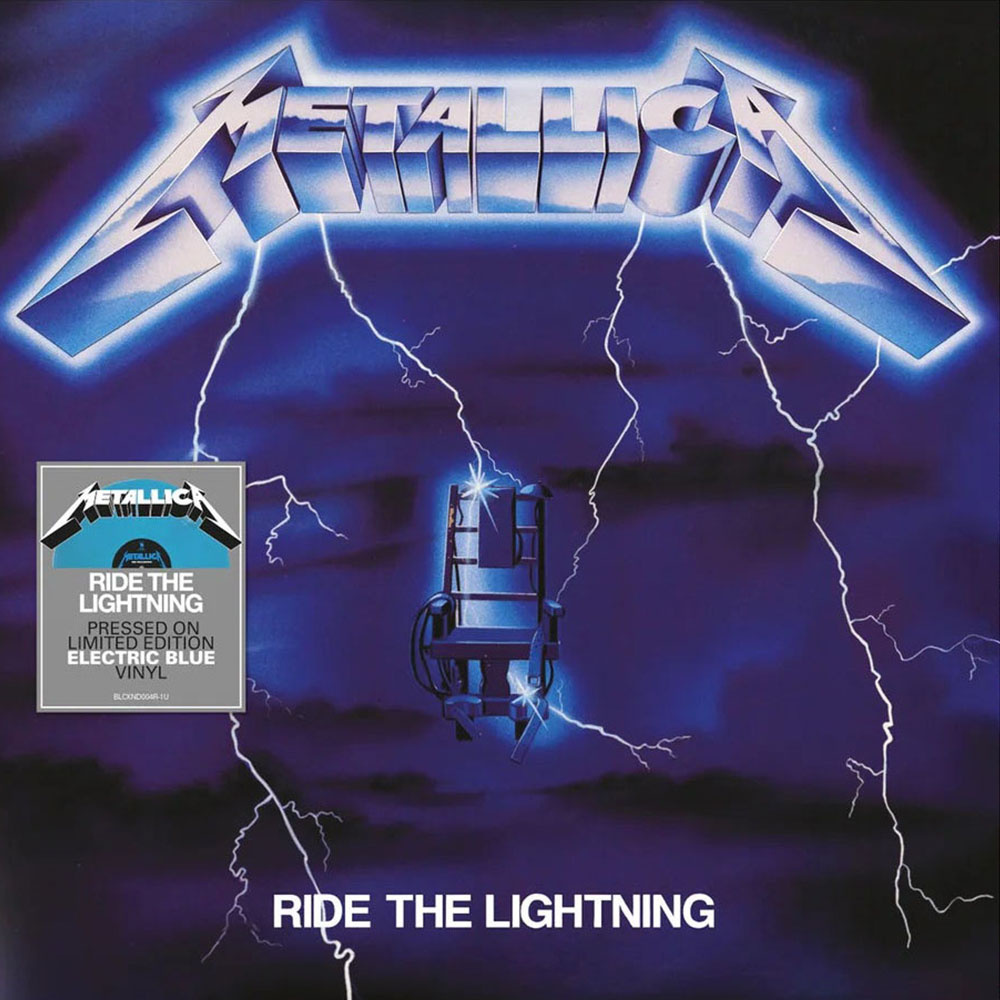 Metallica - Ride The Lightning (Limited Edition - Electric Blue Vinyl)
