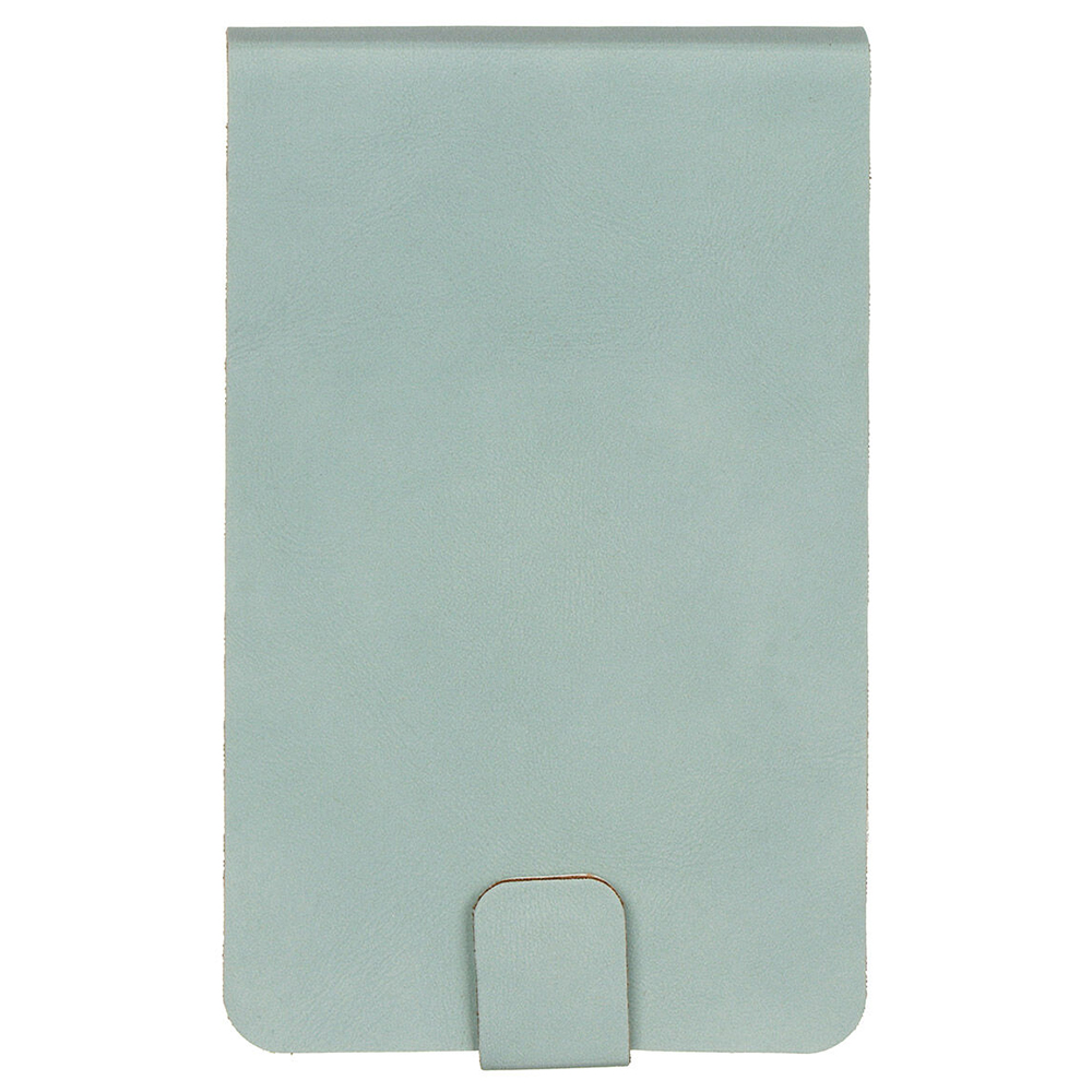 DESIGNWORKS INK Suedette Notepad - Mint 13.5x8.2 cm