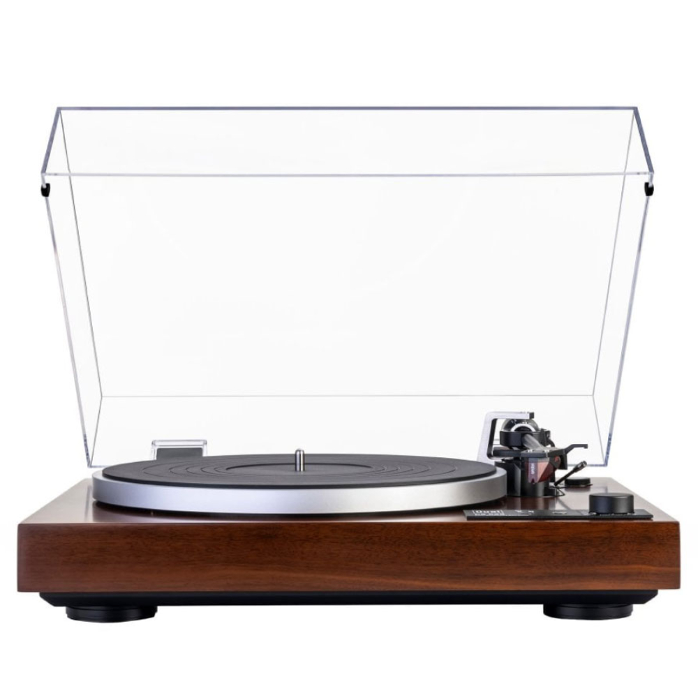 DUAL CS 429 Walnut Ceviz Ahşap Tam Otomatik Pikap/Plakçalar (Dahili MM preamfi, 2M Red iğne ve kartuş)