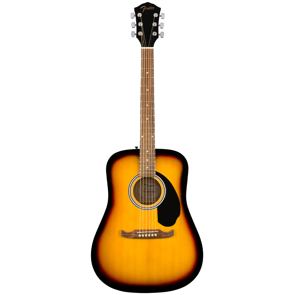 Fender FA-125 Dreadnought Ceviz Klavye Sunburst Akustik Gitar