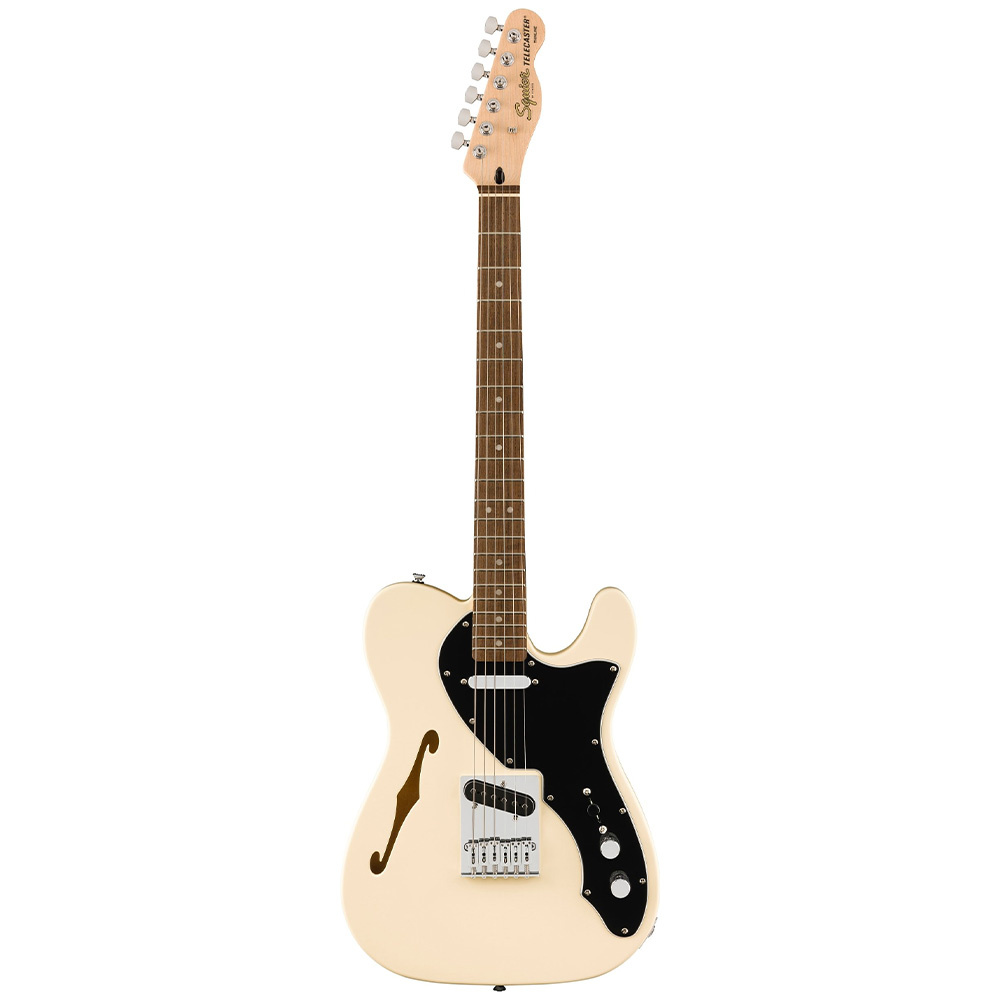 Squier Affinity Telecaster Thinline BPG Olympic White Elektro Gitar