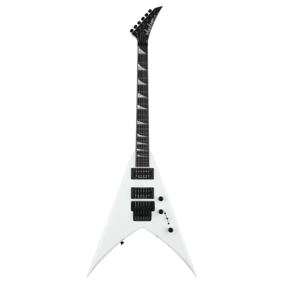 Jackson USA Select King V KV2 Abanoz Klavye Snow White Elektro Gitar