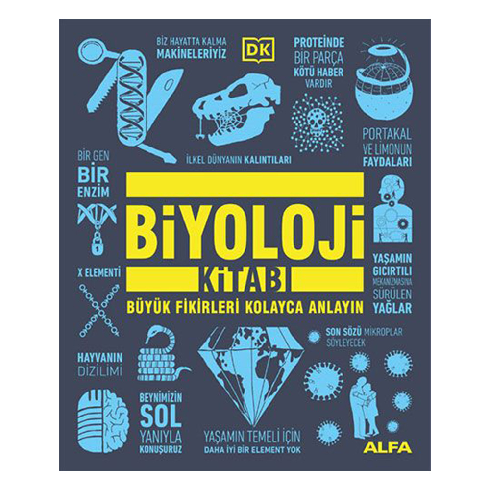 Biyoloji Kitabı - Büyük Fikirleri Kolayca Anlayın