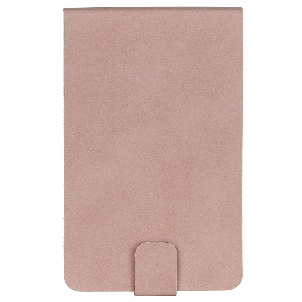 DESIGNWORKS INK Suedette Notepad - Blush 13.5x8.2 cm