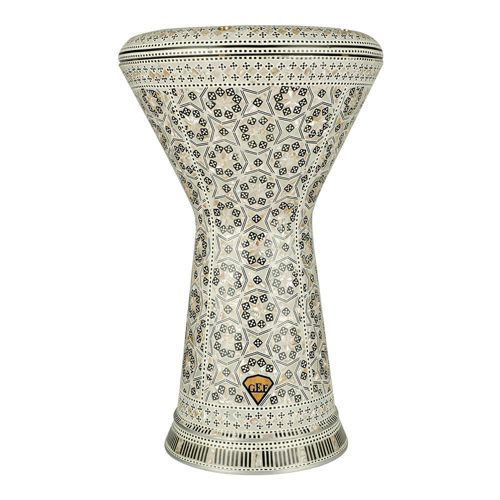 GEF ELFAN M22-6227 Gerçek Sedef Darbuka 22 cm