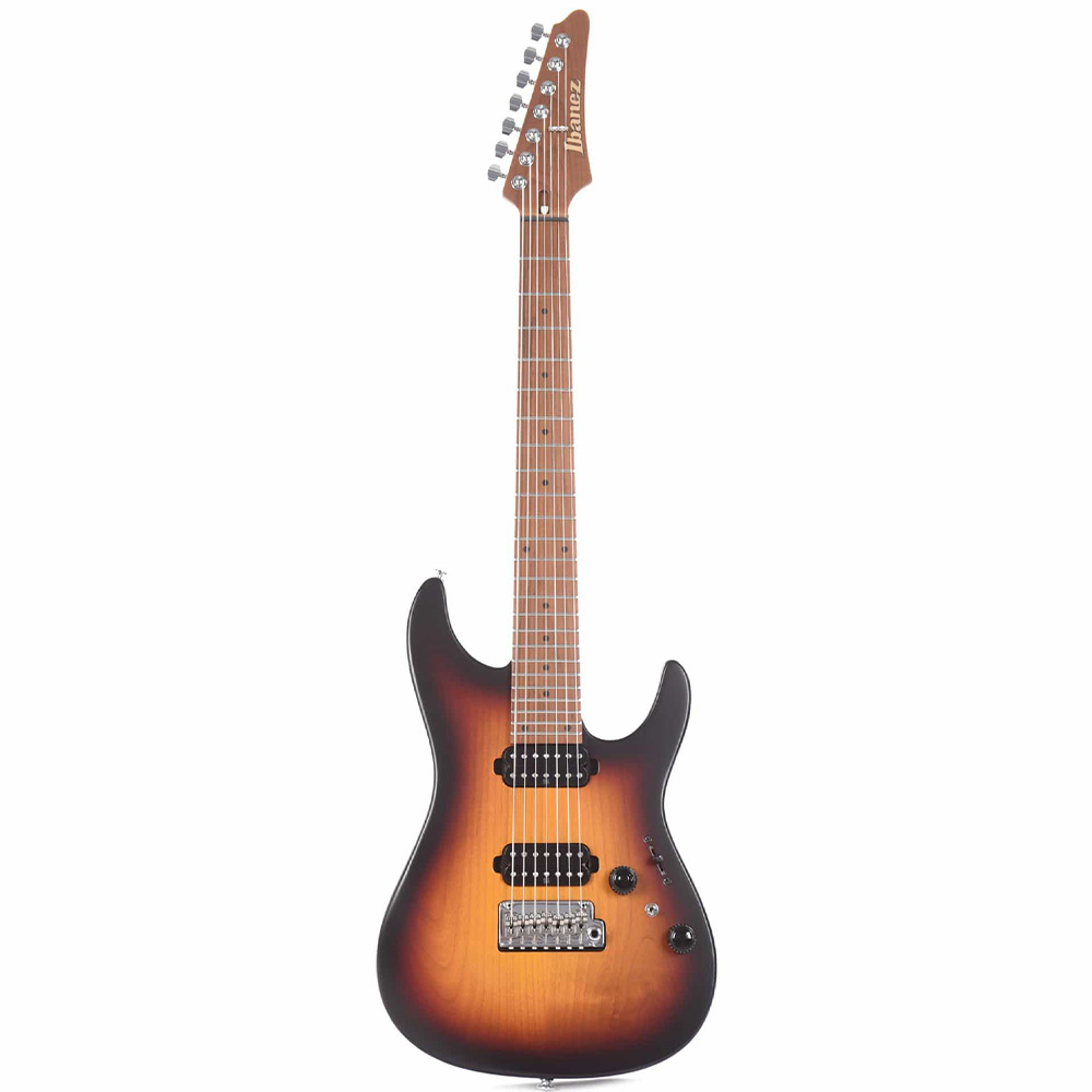 IBANEZ AZ24027-TFF AZ Prestige Tri Fade Burst 7 Telli Elektro Gitar (Case Dahil)