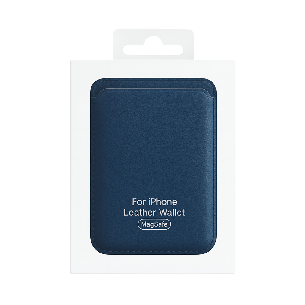 MINI&KIDS Magsafe Deri Kartlık - Lacivert