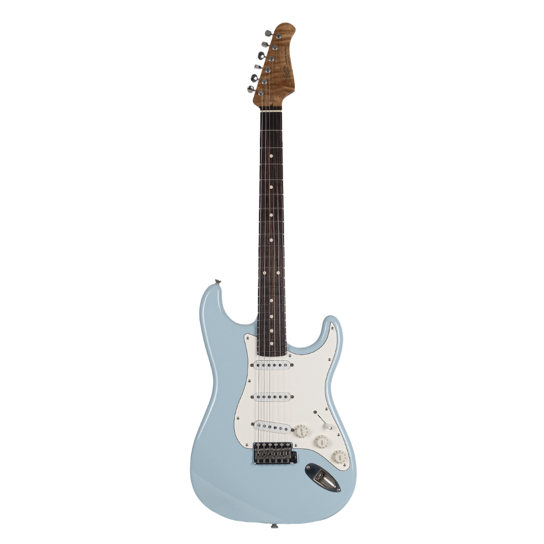 Xotic California Classic XSCPRO-1/3641 Indian Rosewood Sonic Blue Elektro Gitar