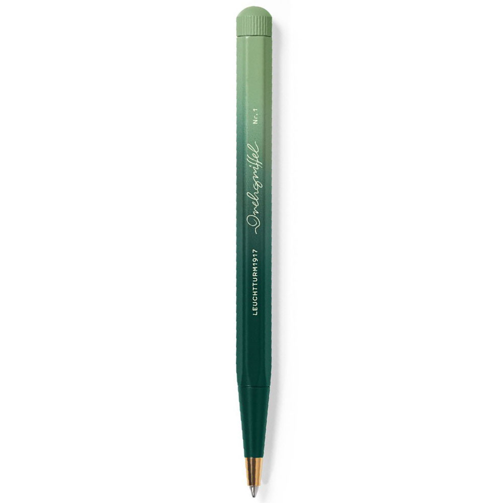 LEUCHTTURM  Gradient Limited Edition Serisi Drehgriffel Tükenmez Kalem Orman Yeşili / Ada Çayı