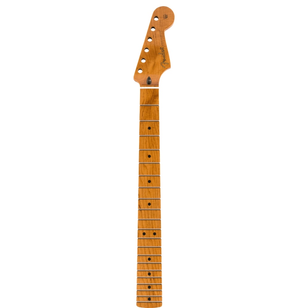 Fender Roasted Maple Stratocaster Neck 21 Narrow Tall Frets 9.5 Maple C Shape Sap