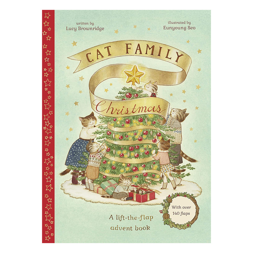 Cat Family Christmas - Lift The Flap Advent Book