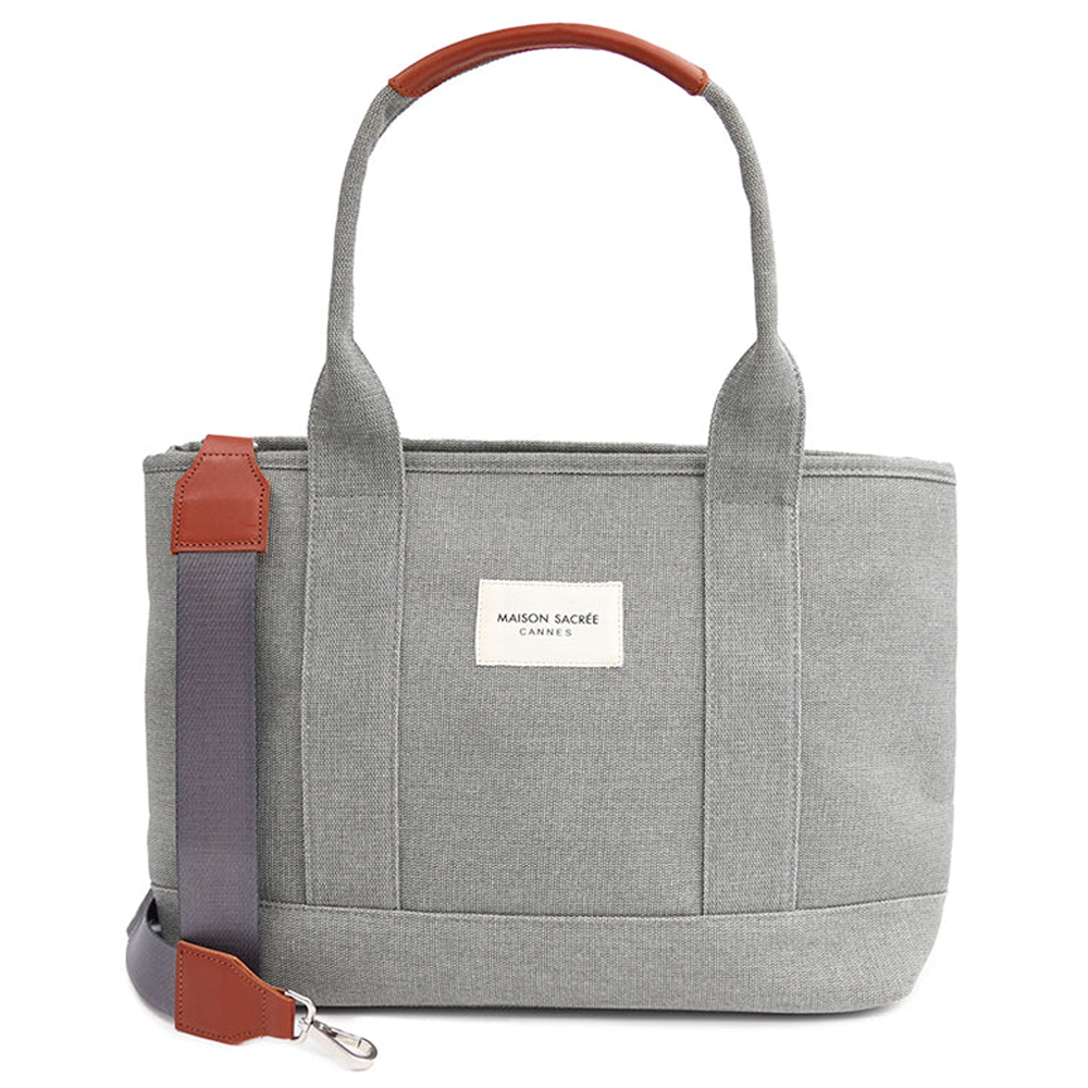 MAISON SACREE Miramar Winter Gri Large Kol Çantası
