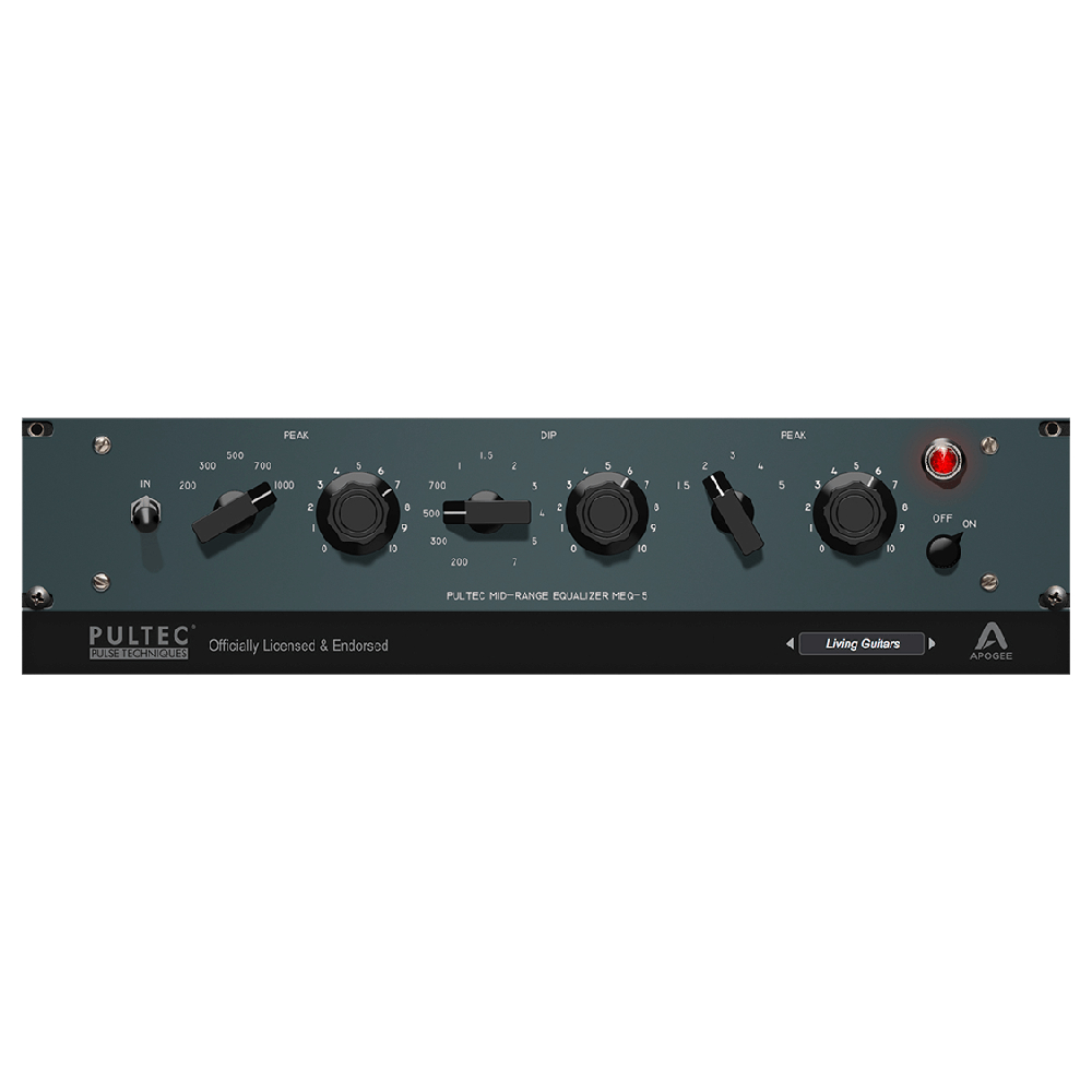 APOGEE Pultec MEQ-5 Midrange EQ Plugin