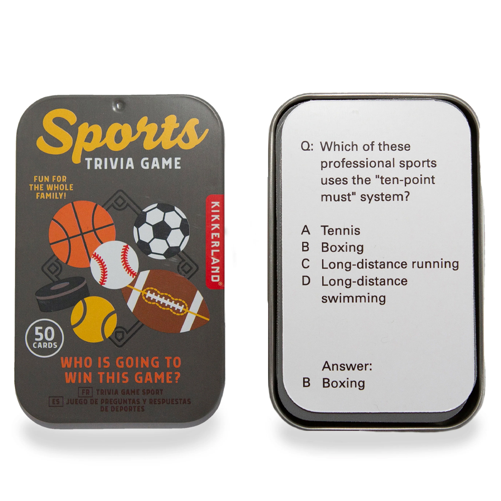 KIKKERLAND Trivia Game İngilizce Spor Bilgi Yarışması Oyunu