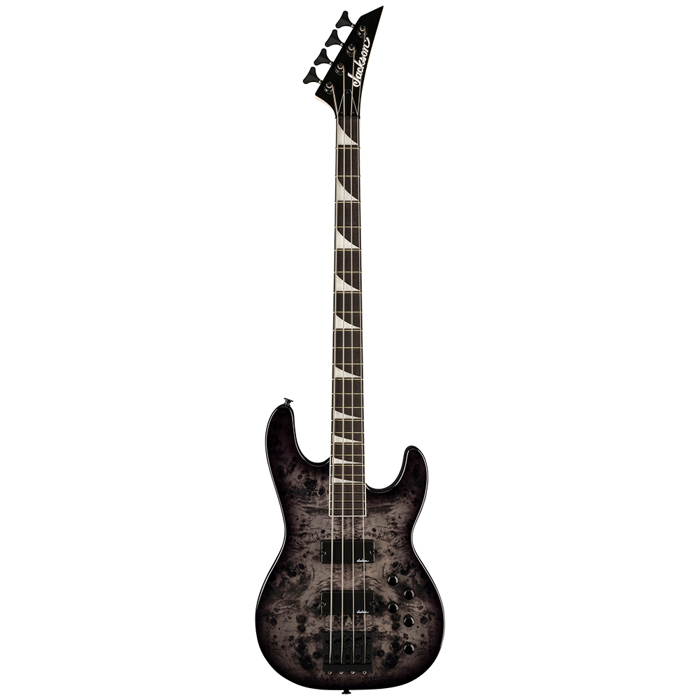 Jackson JS Concert Bass JS3P Amaranth Klavye Transparent Black Bas Gitar