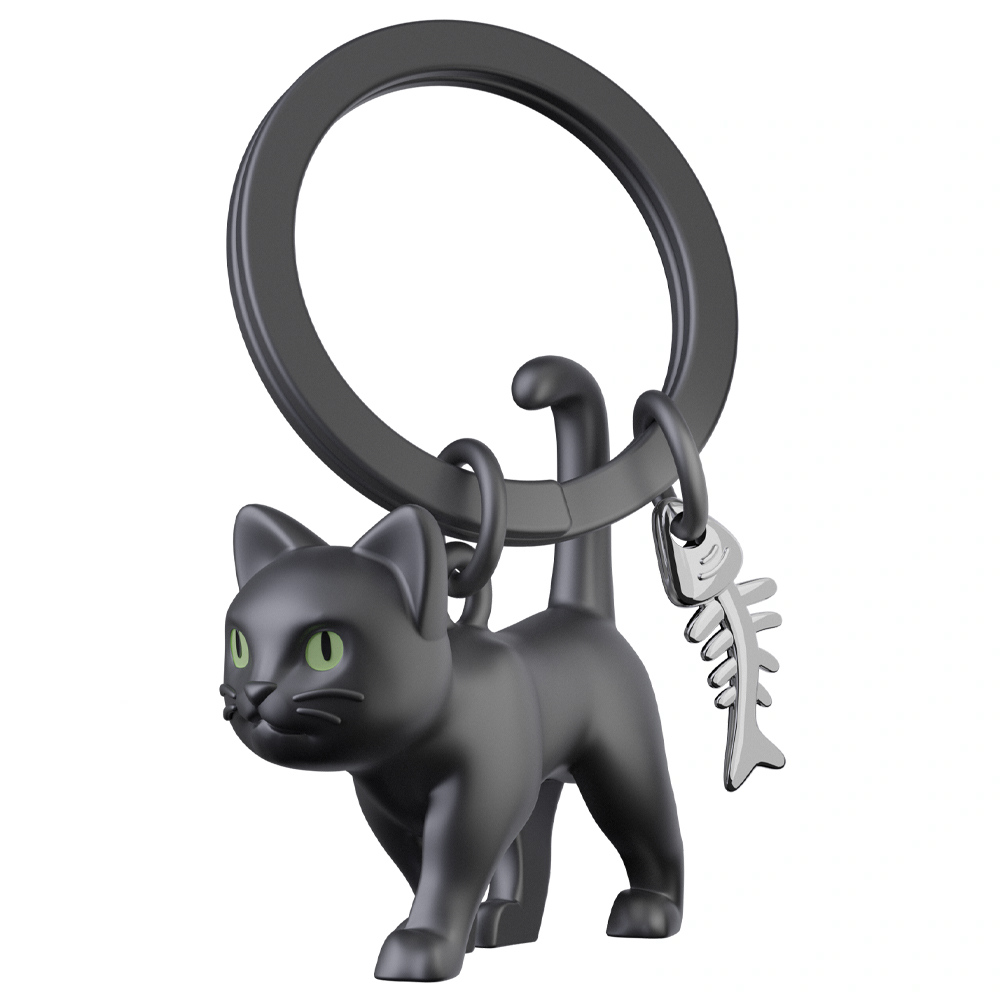 METALMORPHOSE Black Cat Anahtarlık
