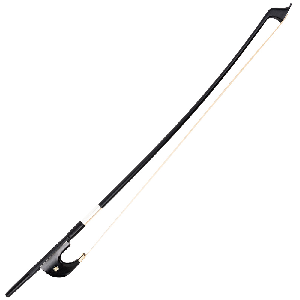 VANETTA CFB100BG 4/4 / Siyah Karbon Fiber Kontrabass Yayı