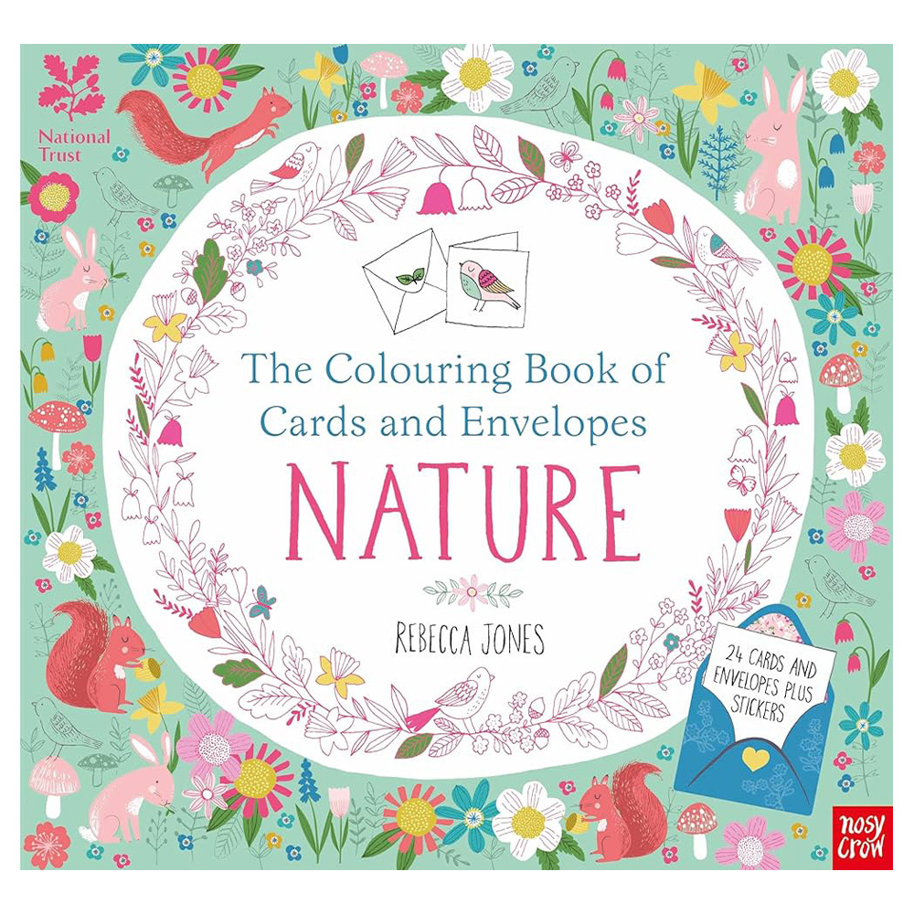 National Trust: The Colouring Book of Cards and Envelopes - Nature