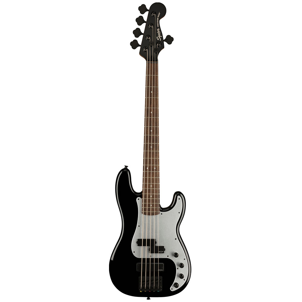 Squier Contemporary Active Precision Bass PH V Roasted Akçaağaç Sap Laurel Klavye Silver Anodized PG Black 5 Telli Bas Gitar