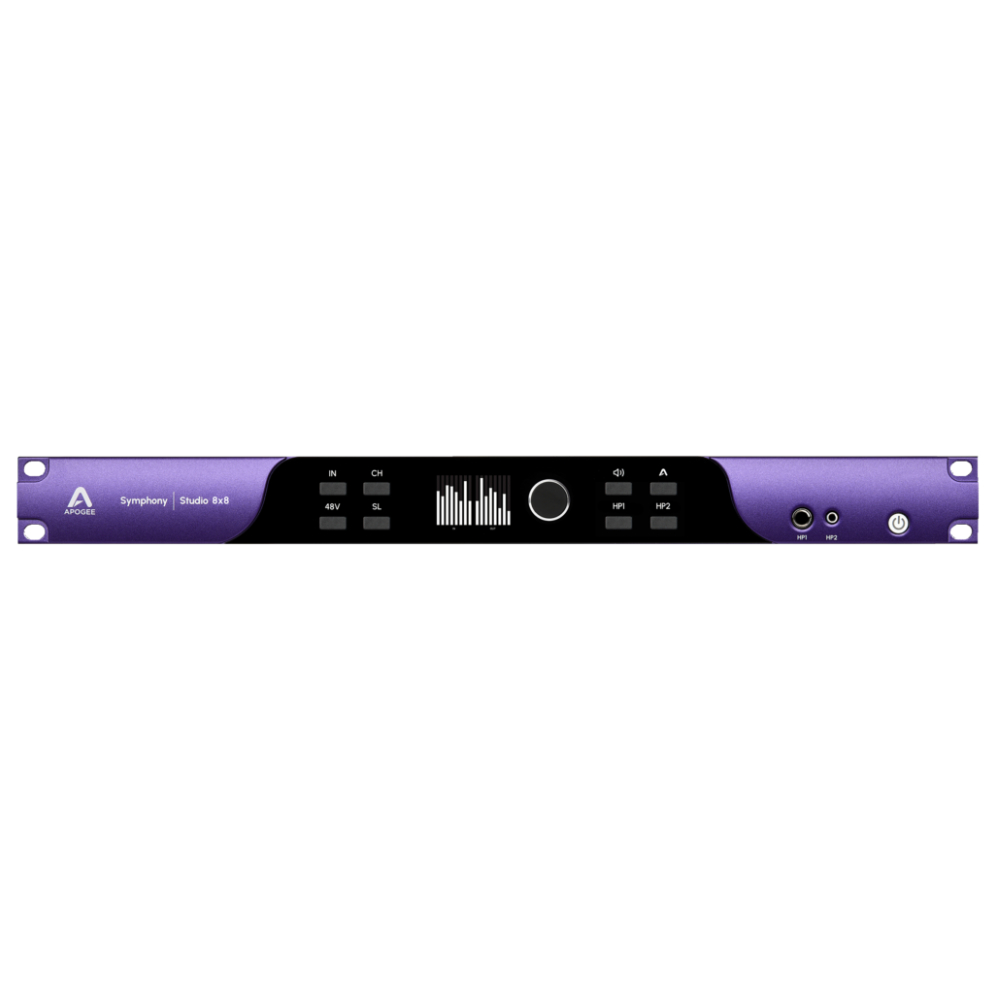 APOGEE SYMPHONY STUDIO 8X8 8 Mic/Line Giriş x 8 Çıkış USB-C Ses Kartı