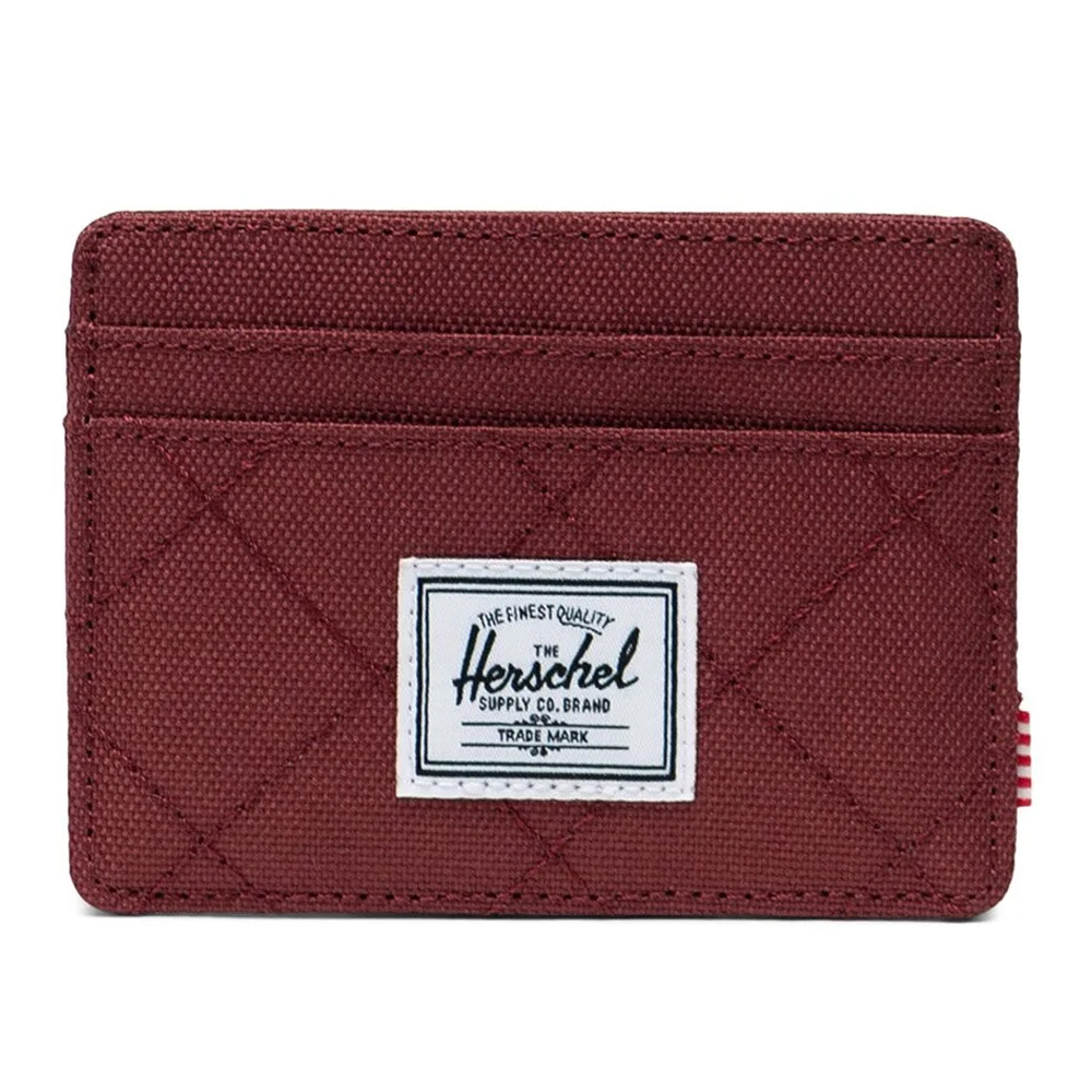 HERSCHEL Charlie Rfıd Korumalı Kırmızı Kartlık Cüzdan
