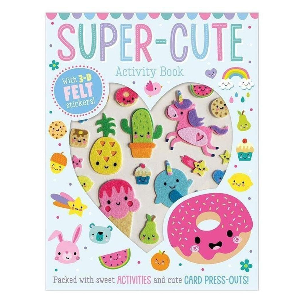 MBI - Felt Stickers Super-Cute Activity Book