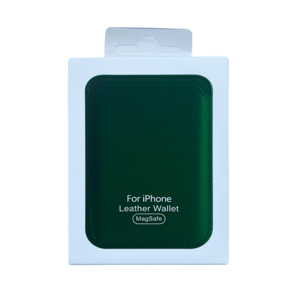 MINI&KIDS Magsafe Deri Kartlık - Yeşil