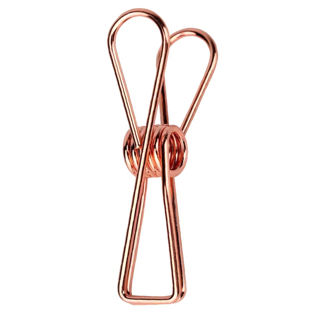 KAYIGO Tiny Paslanmaz Çelik Mini Mandal Onikili - Rose Gold