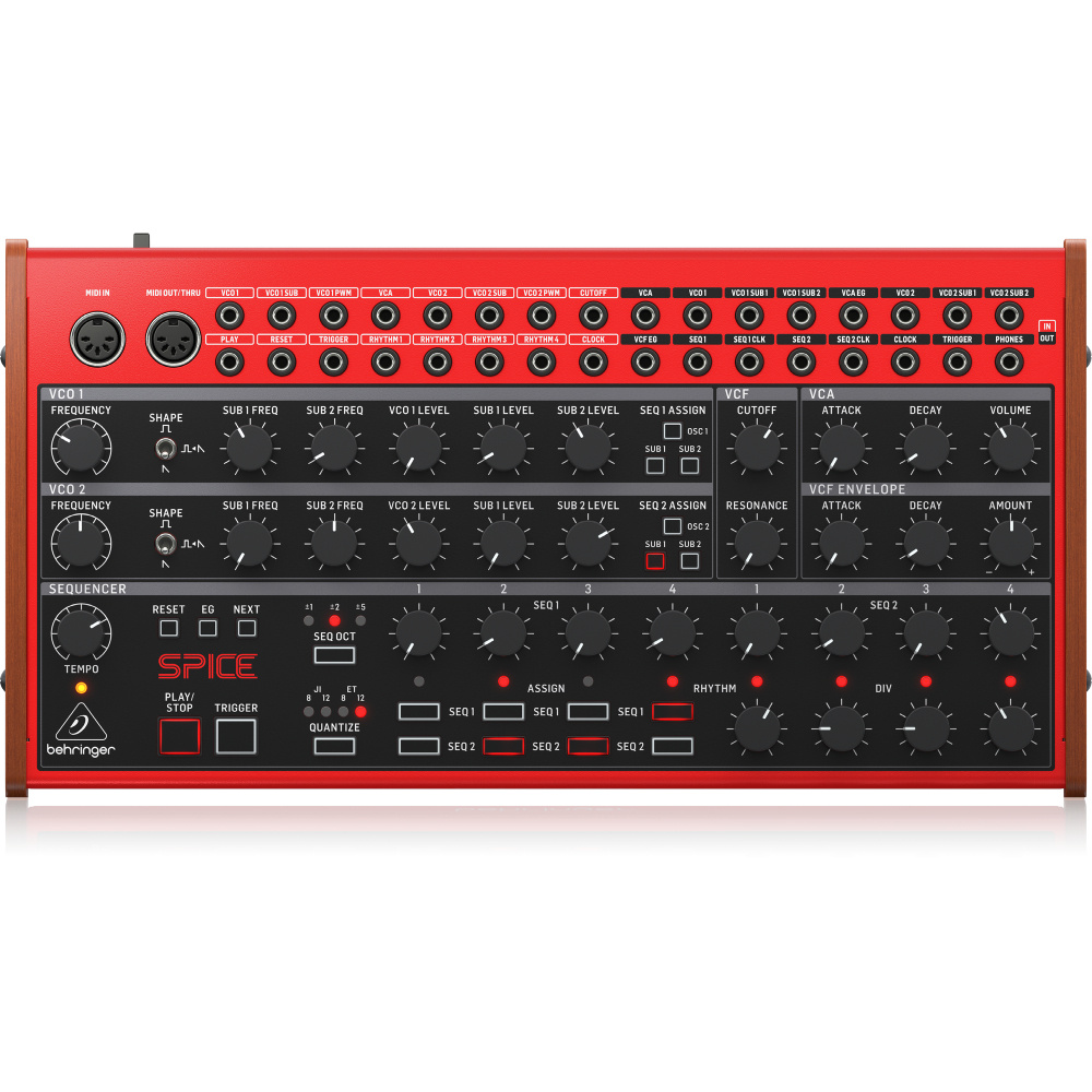 BEHRINGER SPICE Yarı Analog Poliritmik Synthesizer