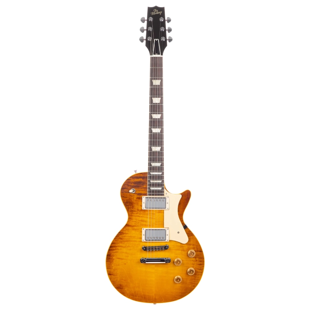 HERITAGE Standard Collection H-150 w/Case Dirty Lemon Burst Elektro Gitar