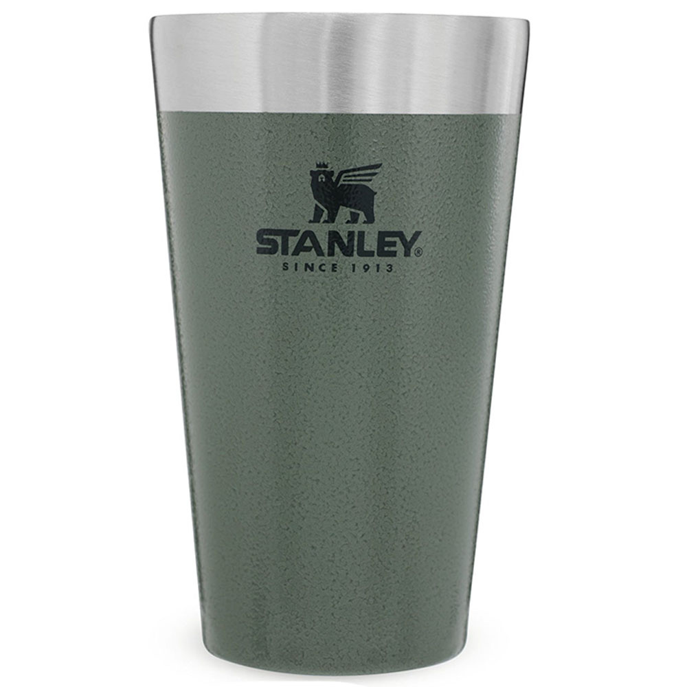 STANLEY Adventure 0.47L Stacking Vacuum Pint Hammertone Green - Yeşil Termos Bira Bardağı