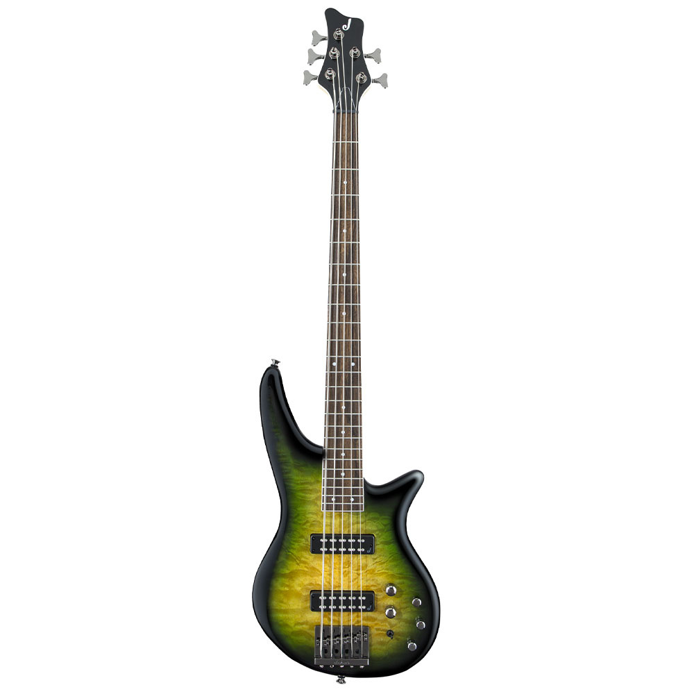 Jackson JS Serisi Spectra Bass JS3QV Laurel Klavye Alien Burst 5 Telli Bas Gitar