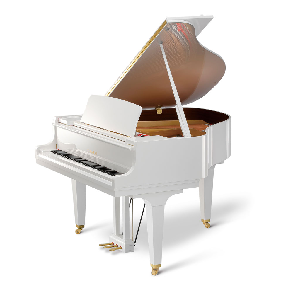 KAWAI GL-10 WH/P Parlak Beyaz 153 CM Kuyruklu Piyano