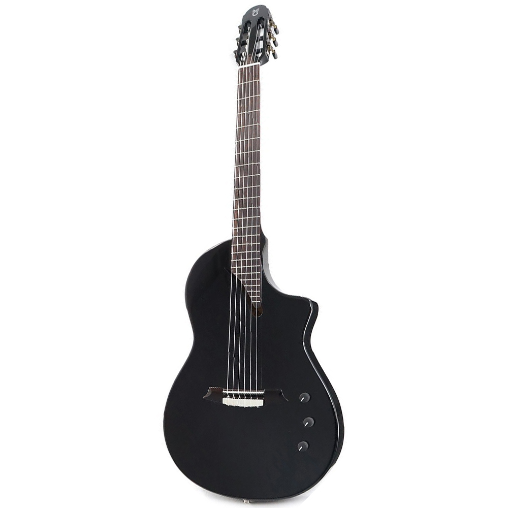 Martinez Hispania Black GT Elektro Klasik Gitar