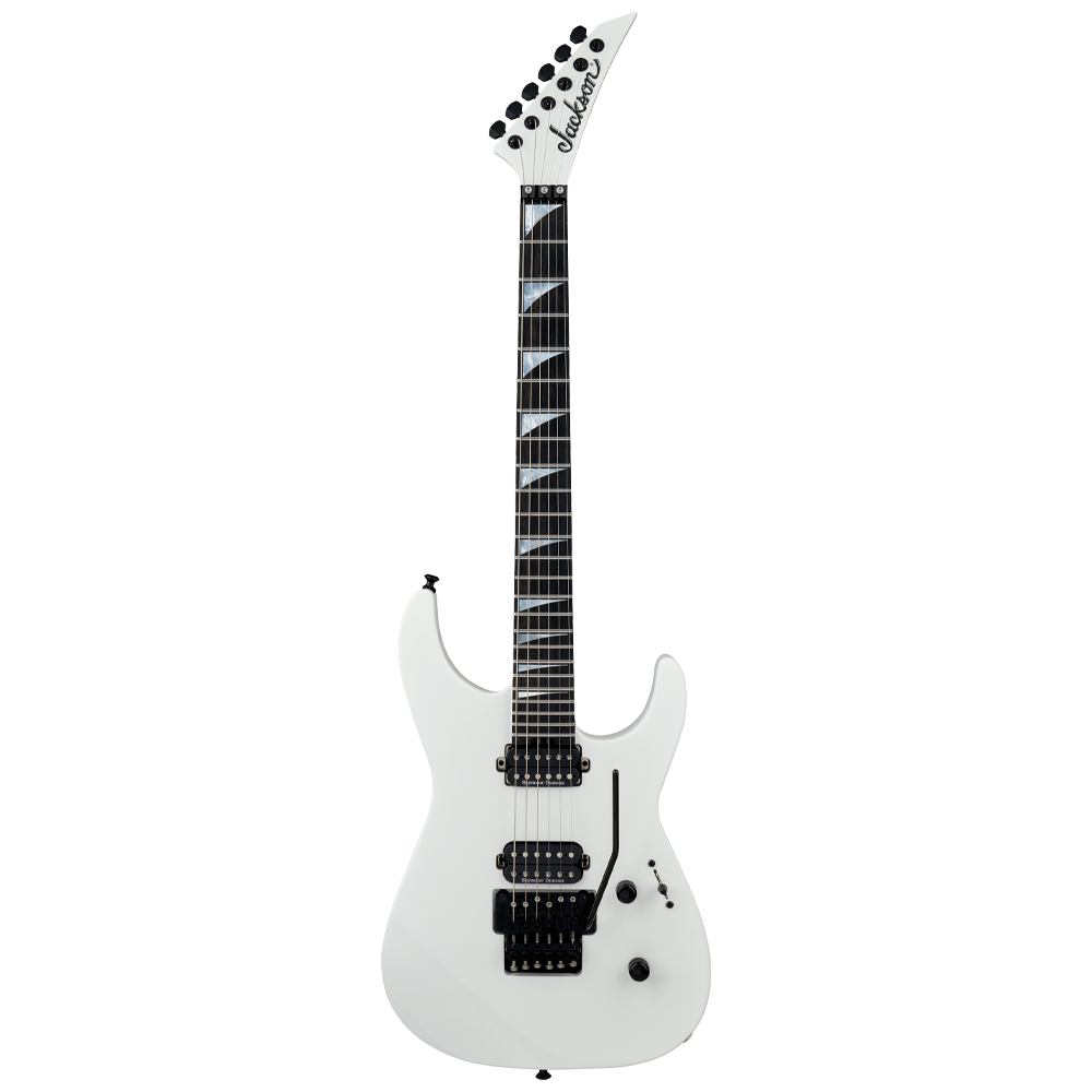 Jackson American Series Soloist™ SL2 DX Abanoz Klavye Snow White Elektro Gitar