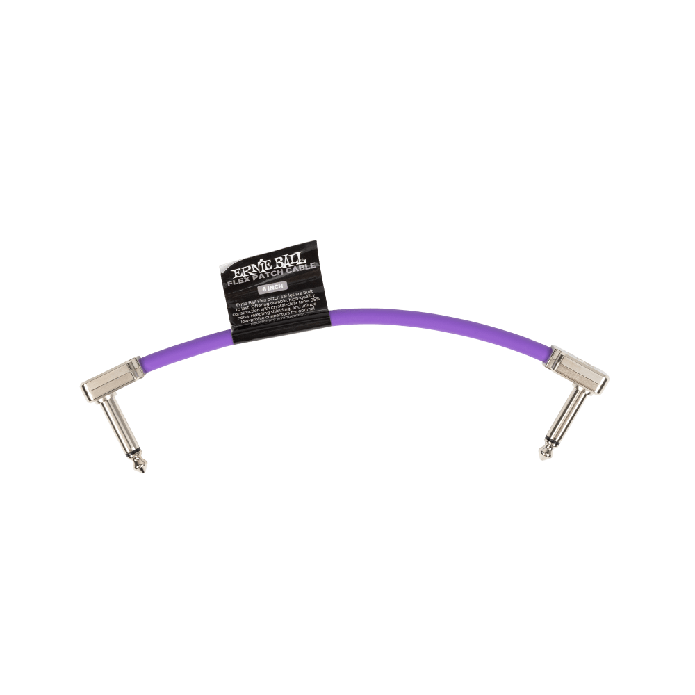 ERNIE BALL P06447 Flex Patch 6in- Cable -Purple